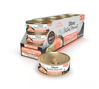Dibaq Natural Moments Grain Free Esterilizados Salmón con Calabaza, 12 uds x 70 gr