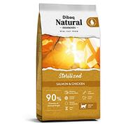 Dibaq Natural Moments Sterilized: pienso de Pollo y salmón, 100% Natural. Especial para Gatos esterilizados. 7 Kg.