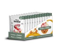 Dibaq Sense Bocaditos en salsa Pavo con Conejo, 12 unidades x 100gr