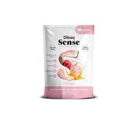 Dibaq Sense Cat Bites Grain Free, alimento Completo, bocaditos en Salsa para Gatitos, (1 ud x 100 gr) (Pollo)