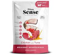 Dibaq Sense Gato Adult Bocaditos de Pollo con Atún en Salsa Sobres 100 gr