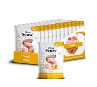 DIBAQ Sense Cat Bites Grain Free, alimento Completo, bocaditos en Salsa para Gatos, (12 uds x 100 gr) (Pavo)