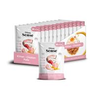 DIBAQ Sense Cat Bites Grain Free, alimento Completo, bocaditos en Salsa para Gatos, (12 uds x 100 gr) (Pollo)