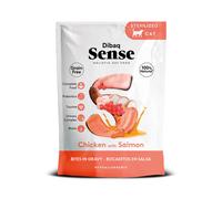 Dibaq Sense Cat Bocaditos De Pollo Con Salmón 100 Gr