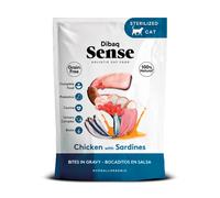 Dibaq Sense Cat Bocaditos De Pollo Con Sardinas 100 Gr