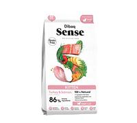 Dibaq Sense Cat Kitten: pienso de Pavo y salmón para Gatos, 100% Natural y sin Cereales. Especial para Cachorros. 6 kg