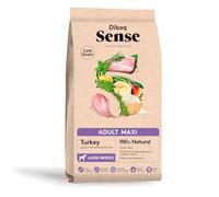 Dibaq Sense Dog Low Grain Adult Maxi de Pavo, 12 kg, pienso para Perros