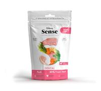 Dibaq Sense Dog, Snack para Perros, Grain Free. Sin Cereales, (1 ud x 100 gr) (Dental, Cerdo)