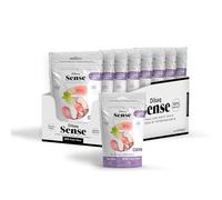 Dibaq Sense Dog, Snack para Perros, Grain Free. Sin Cereales, Pack 8 uds x 100 gr (800 gr, Lubina)