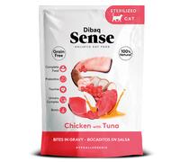 Dibaq Sense Gato Adult Bocaditos de Pollo con Atún en Salsa Sobres 100 gr