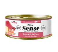 Dibaq Sense Gato Adult Grain Free Atún con Gambas Latas 70 gr