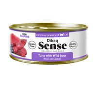 Dibaq Sense Gato Adult Grain Free Atún con Jabalí Latas 12 x 70 gr