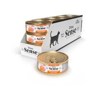 Dibaq Sense Grain Free Cat Esterilizado Pavo con Calabaza, 12 uds x 70 gr