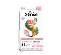Dibaq Sense Cat Kitten: pienso de Pavo y salmón, 100% Natural y sin Cereales. Especial para Gatitos. 6 kg
