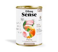 Dibaq Sense Comida para perro adulto Sin cereales Pavo 380 g Lata