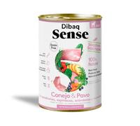 Dibaq Sense Grain Free Sensitive Conejo y Pavo, 1 ud x 380 gr