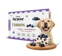 Dibaq Turrón Yogurt y Arándanos para Perros 185 g. Ingredientes 100% Naturales. Sin Azúcares Añadidos. Sin Cereales. Especial Navidad