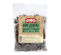 Dibo Barf Leckerli, 200 g Caballo, Salvaje, Avestruz, Cordero, Pato, Aperitivo para Perros, pequeño y práctico, sin azúcar, Saludable y Delicioso (Pato)