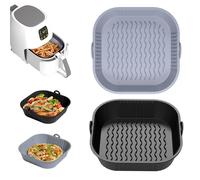 Diboniur Molde Silicona Freidora Aire 2 Piezas 5-8 L para COSORI y Cecotec