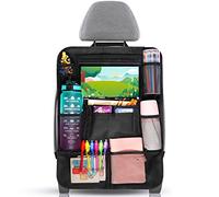 Diboniur Organizador Coche, Protectores de Asiento para Coche, 10 Bolsillos