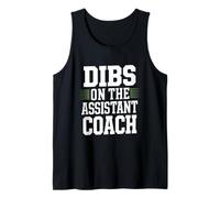 Dibs En El Asistente Entrenador Esposa Novia Socio Camiseta sin Mangas