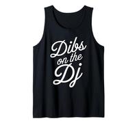 Dibs En El DJ Esposa Novia Socio Camiseta sin Mangas