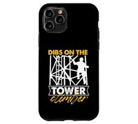 Dibs En El Escalador De Torres Transmitiendo Escalada Vertical Carcasa para iPhone 11 Pro