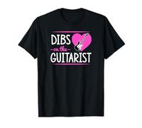 Dibs En El Guitarrista Romántico Día De San Valentín Camiseta