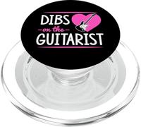 Dibs En El Guitarrista Romántico Día De San Valentín PopSockets PopGrip para MagSafe