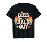 Dibs On The Bald Guy Reclamación De Relación Citas |- Camiseta