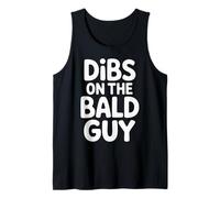 Dibs On The Bald Guy Reclamación De Relación Citas - Camiseta sin Mangas