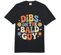 Dibs On The Bald Guy Reclamación De Relación Citas |- Comfort Colors Adult Heavyweight T-Shirt