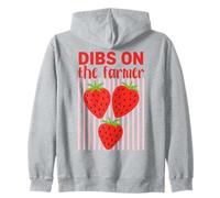 Dibs On The Farmer Linde Strawberry Country Sudadera con Capucha