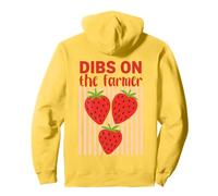 Dibs On The Farmer Linde Strawberry Country Sudadera con Capucha