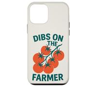 Dibs on the Farmer Tomate Farm Garden Lovers Carcasa para iPhone 12 mini