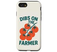 Dibs on the Farmer Tomate Farm Garden Lovers Carcasa para iPhone SE (2020) / 7 / 8