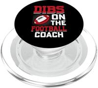 Dibs On The Football Coach - American Football PopSockets PopGrip para MagSafe