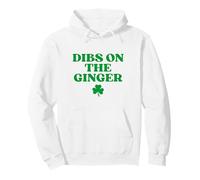 Dibs On The Ginger Hoodie Redhead Funny St Patricks Day Sudadera con Capucha