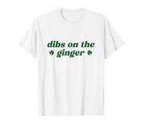 Dibs On The Ginger St Patrick's Day Irish Gingers Redhead Camiseta