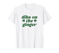 Dibs On The Ginger St Patrick's Day Irish Gingers Redhead Camiseta