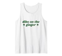 Dibs On The Ginger St Patrick's Day Irish Gingers Redhead Camiseta sin Mangas