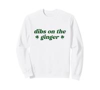Dibs On The Ginger St Patrick's Day Irish Gingers Redhead Sudadera