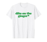 Dibs On The Ginger - Y2K Aesthetic Trendy Gingers Redhead Camiseta