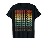Dibs On The Pastor Christian Pastor Iglesia Líder Camiseta
