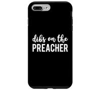 Dibs On The Preacher Funny Preacher's Wife Carcasa para iPhone 7 Plus/8 Plus