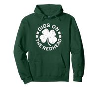 Dibs On The Redhead Camisa Hombre Mujer Divertido Día de San Patricio Sudadera con Capucha