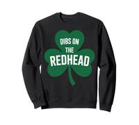 Dibs on The Redhead St Patricks Day - Camiseta Divertida Sudadera
