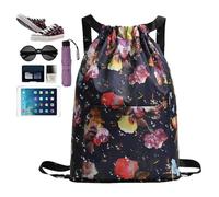 Dibuja Bolsas De Deporte Con Cuerdas - Bolsa Impermeable Cinch Bolsas Con Cordón Plegable | Diseño Efectivo Bolsa De Viaje De Gran Capacidad Para Deportes, Viajes, Gimnasio, Playa Para Mujeres Y, b