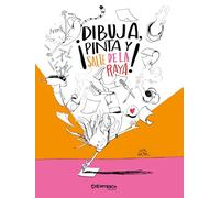" ¡Dibuja, pinta y salte de la raya! Cuaderno para colorear diferente y creativo. A partir de 4 años. Para niños y adultos" (Tesoros)