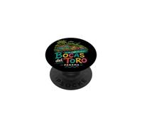Dibujado a Mano Bocas del Toro Panamá Viaje Monumento Regalo PopSockets PopGrip Adhesivo